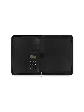 FILOFAX | Metropol Zipped Folio mit Taschenrechner Black | schwarz