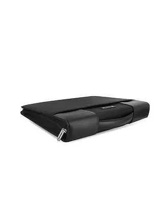 FILOFAX | Mikrofaser-Folio mit Reißverschluss und Griff | schwarz