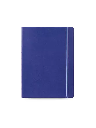 FILOFAX | Notizbuch A4 nachfüllbar RULED BLUE | blau