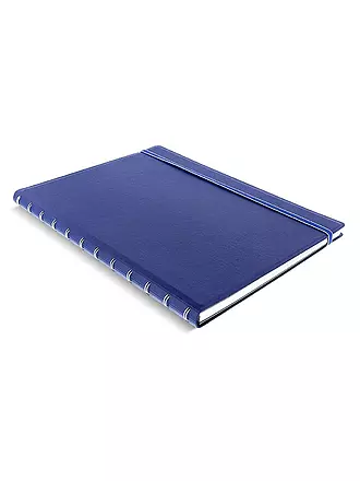 FILOFAX | Notizbuch A4 nachfüllbar RULED BLUE | blau