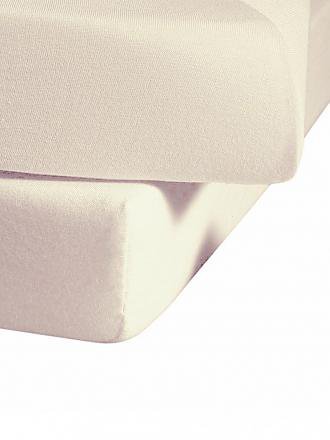 FLEURESSE | Jerseyspannleintuch 180x200cm (Vanille) | beige