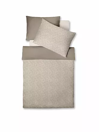 FLEURESSE | Leinen Bettwäsche NIZZA 70x90cm / 140x200cm Coral | camel