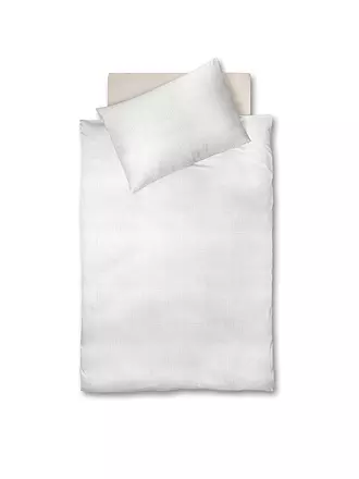 FLEURESSE | Musselin Bettwäsche CAPRI 70x90cm/140x200cm | weiss
