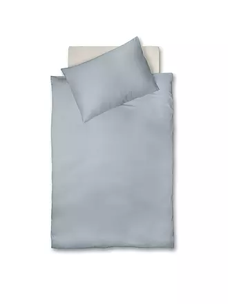 FLEURESSE | Satin Bettwäsche Royal 70x90cm / 140x200cm Pearl Blue | rosa