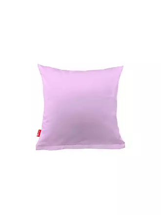 FLEURESSE | Satin Kissenbezug Royal Uni 2er 40x40cm Hellgrün | lila