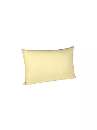FLEURESSE | Satin Kissenbezug Royal Uni 2x 40x60cm Sand | gelb
