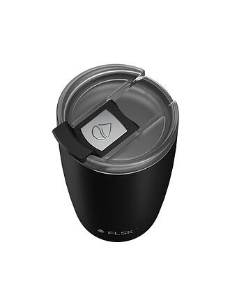 FLSK | CUP Coffee to go-Becher 0,35l Edelstahl Stone | schwarz