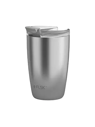 FLSK | Isolierbecher - Thermosbecher CUP Coffee to go-Becher 0,35l Stainless | dunkelgrün