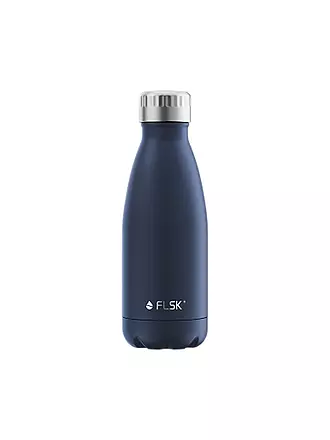 FLSK | Isolierflasche - Thermosflasche 0,35l Edelstahl | dunkelblau