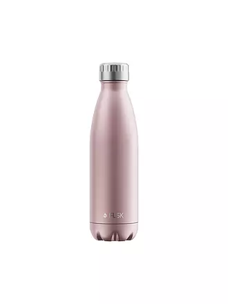 FLSK | Isolierflasche - Thermosflasche 0,5l Edelstahl Khaki | rosa
