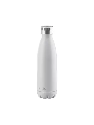 FLSK | Isolierflasche - Thermosflasche 0,5l Edelstahl Stainless | weiss