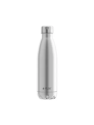 FLSK | Isolierflasche - Thermosflasche 0,5l Schwarz | silber