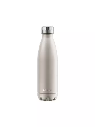 FLSK | Isolierflasche - Thermosflasche 0,5l Schwarz | creme