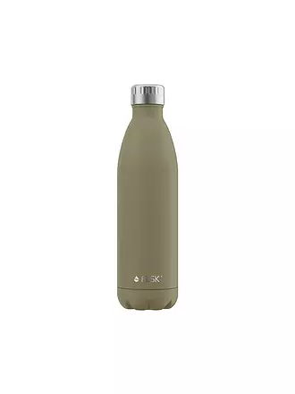 FLSK | Isolierflasche - Thermosflasche 0,75l Schwarz | olive