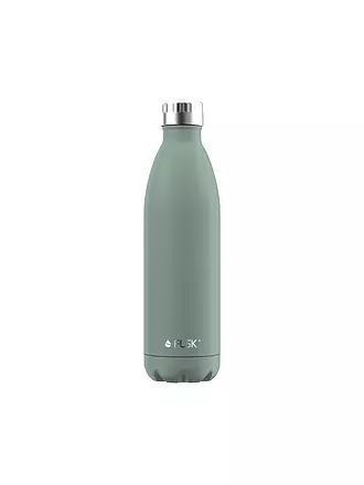 FLSK | Isolierflasche - Thermosflasche 0,75l White | dunkelgrün