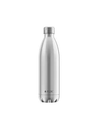 FLSK | Isolierflasche - Thermosflasche 1l Stainless | schwarz