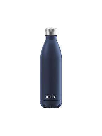FLSK | Trinkflasche 0,75l Midnight Blue | silber