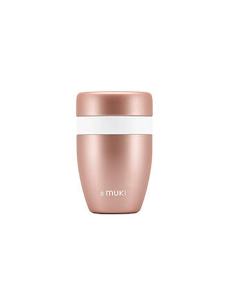 FLSK | muki Snackpot Rosegold 550ml | silber