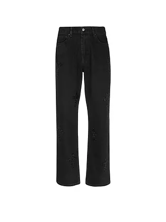 FNTSY | Jeans Relaxed Straight | schwarz