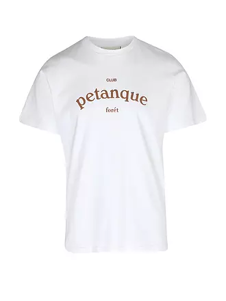 FORET | T-Shirt PETANQUE | weiss