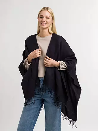 FRAAS | Poncho - Cape RUANA | schwarz