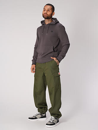 FRED PERRY | Kapuzensweater - Hoodie | grau