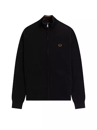 FRED PERRY | Strickjacke | schwarz