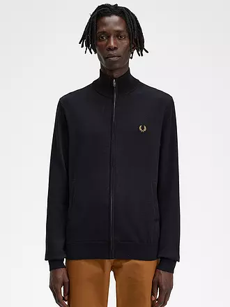 FRED PERRY | Strickjacke | schwarz