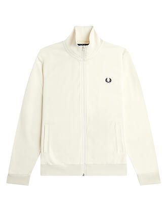 FRED PERRY | Sweatjacke | creme
