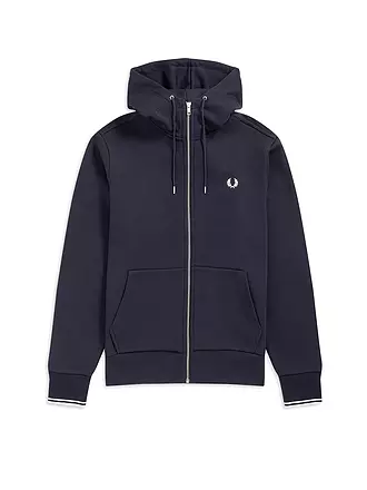 FRED PERRY | Sweatjacke | blau