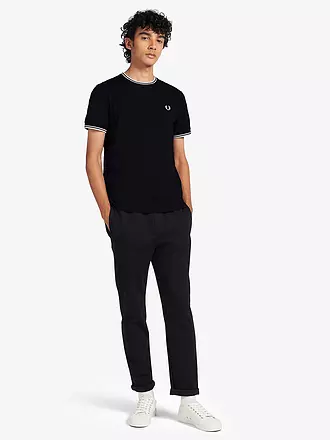 FRED PERRY | T-Shirt | schwarz