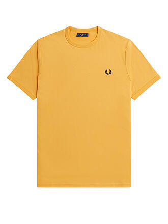 FRED PERRY | T-Shirt | gelb