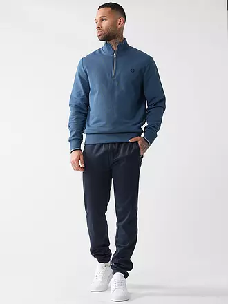 FRED PERRY | Troyer Sweater | blau