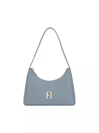 FURLA | Ledertasche - Baguette Bag DIAMANTE Mini | dunkelblau