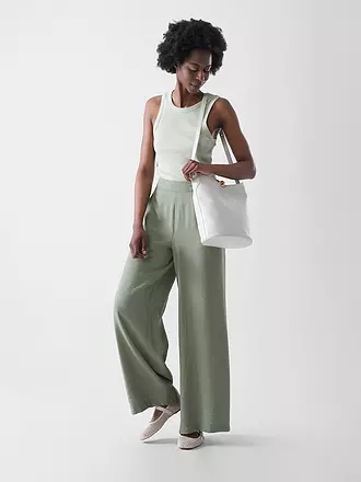 FURLA | Ledertasche - Bucket Bag SFERA | weiss