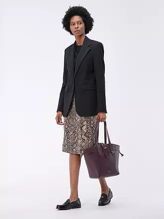 FURLA | Ledertasche - Shopper NET Medium | schwarz