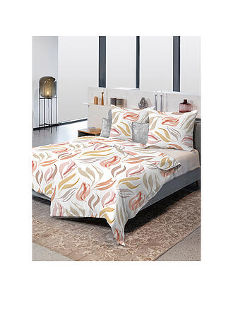 FUSSENEGGER | Satin Bettwäsche PREMIUM SATIN 70x90cm/140x200cm Rosa / Orange | rosa