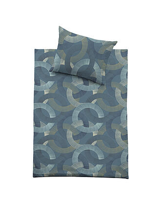 FUSSENEGGER | Satin Bettwäsche Premium Satin 70x90cm/140x200cm Dunkelrot | petrol