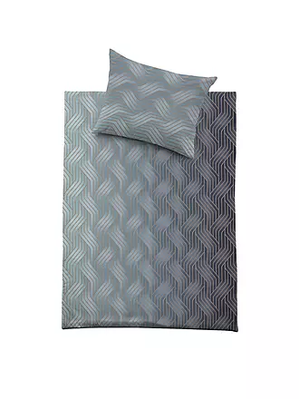 FUSSENEGGER | Satin Bettwäsche SCHWEIZER SATIN 70x90cm/140x200cm Grau | grau