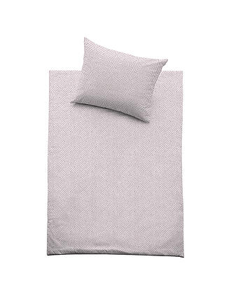 FUSSENEGGER | Satin-Bettwäsche Carola kbA 70x90cm/140x200cm Rosa | blau