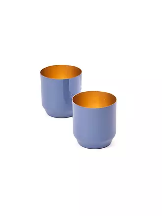 FYNCH HATTON |   Teelichthalter DANYO Dove Blue | hellblau