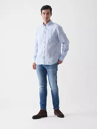 FYNCH HATTON | Hemd Casual Fit | blau