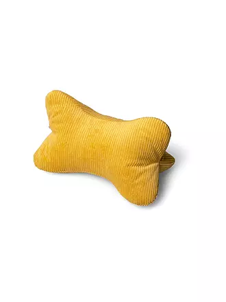 FYNCH HATTON | Lesekissen KARIAMA 37x16cm Mustard | hellgrau