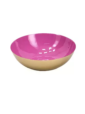 FYNCH HATTON | Metallschale 20,5cm NALEDI Medium Hot Pink | pink