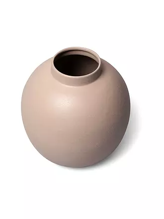 FYNCH HATTON | Metallvase 19cm klein MOYA Elephant Grey | gelb
