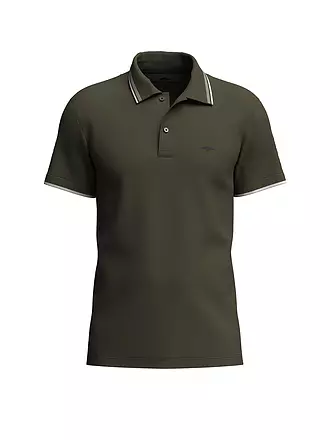 FYNCH HATTON | Poloshirt Casual Fit | olive
