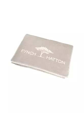 FYNCH HATTON | Wohndecke 150x210cm KOMBERS Elephant Grey | hellgrau