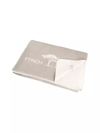 FYNCH HATTON | Wohndecke 150x210cm KOMBERS Elephant Grey | hellgrau