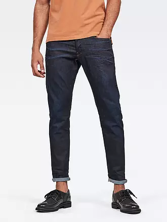 G-STAR RAW | Jeans Straight-Tapered-Fit 3301 | blau