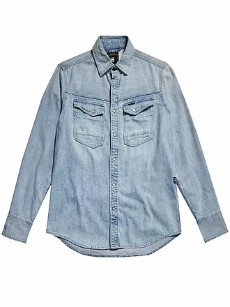 G-STAR RAW | Jeanshemd | hellblau